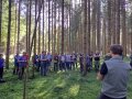 Personengruppe im Wald